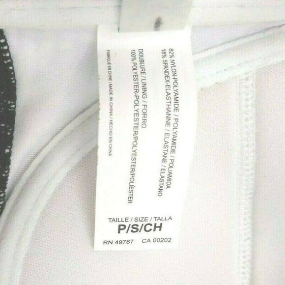 Altard State Swim Bikini Top Bandeau Small Black - Picture 9 of 10